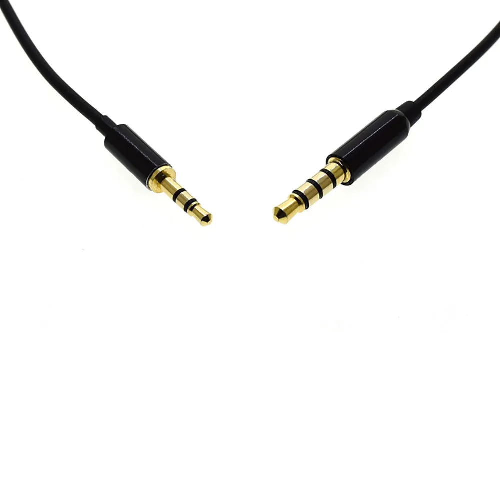 Аудиокабель проводной с дистанционным управлением громкостью и микрофоном для