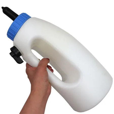 Скот коровы теленка бутылка для комления молоком 2L/4L Замена Rearing поилка ниппельная кормушка держатели для бутылок ведро