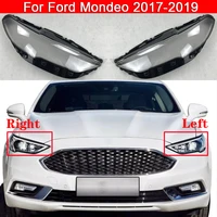car front headlight cover for ford mondeo 2017 2019 auto headlamp lampshade lampcover head lamp light glass lens shell caps