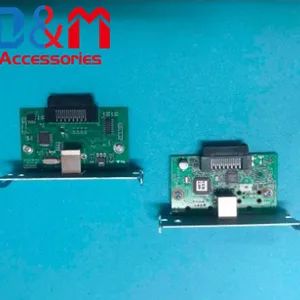original ethernet interface with usb 2 0 e04 for epson tm u220 u288 tm t88iii tm t90 tm u200 connect it networking card free global shipping