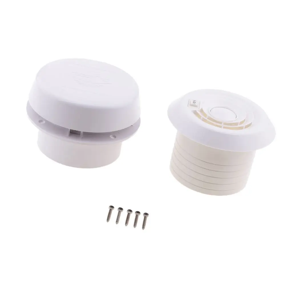 

RV Roof Vent Ventilation Air Fan 1800RPM 60CFM Waterproof durable plastic weather proof and wear resistant