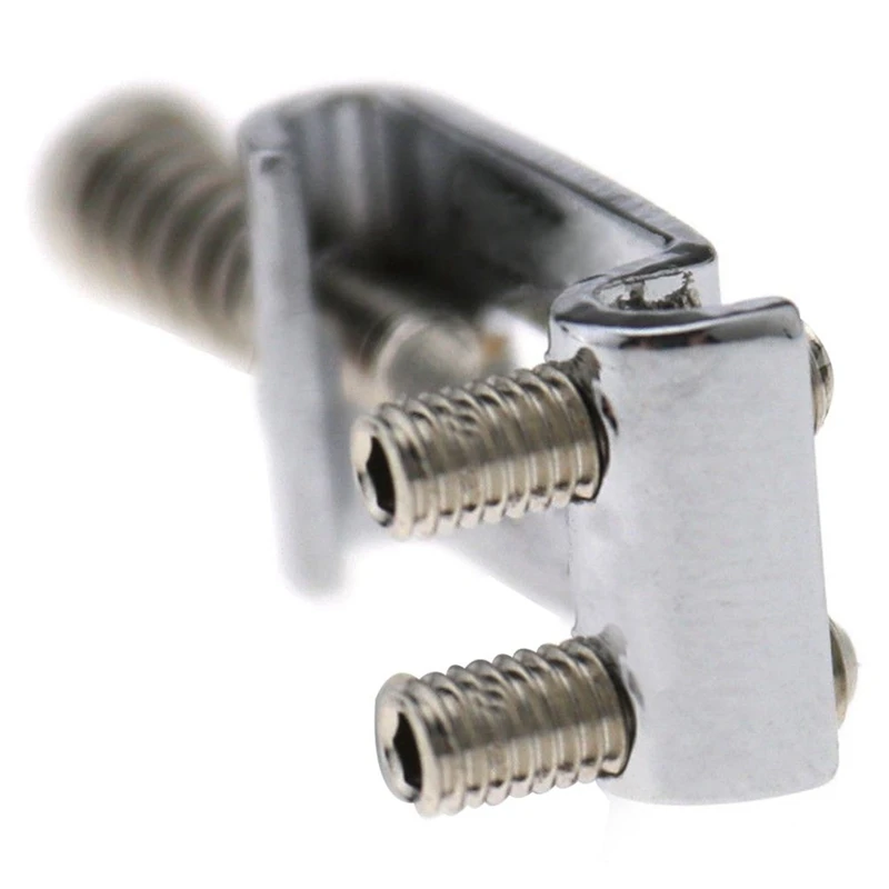 Набор из 6 сменных хромированных тромолевых мостовых седел для электрогитары Fender