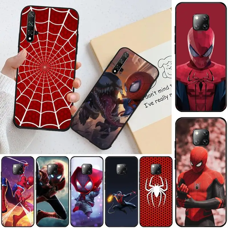 Чехол для телефона с изображением супергероев из классического фильма Паук Honor 10