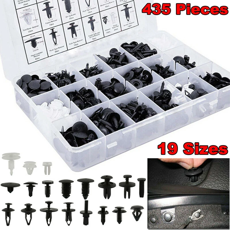 435/415 шт. клипсы для отделки кузова автомобиля фиксаторы заклепки бампера