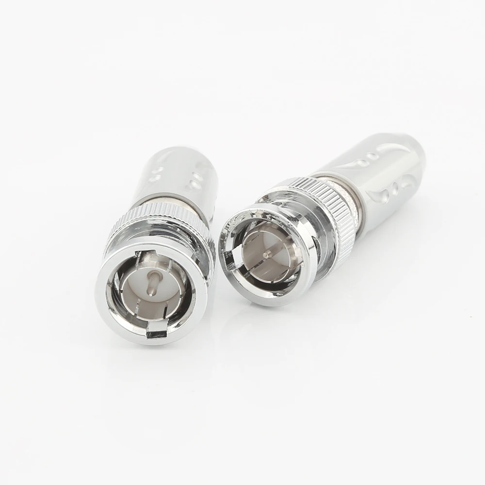Viborg-adaptador de Cabo de Vídeo Macho de Cobre Conector Puro Rotim Tomada hd Sdi 75-5 Bnc