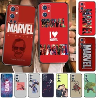marvel logo avengers for oneplus nord n100 n10 5g 9 8 pro 7 7pro case phone cover for oneplus 7 pro 17t 6t 5t 3t case