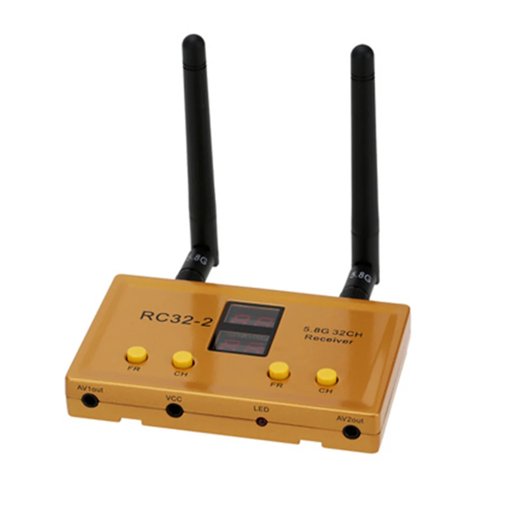 Boscam RC32 2 5 8 Ghz 32CH Weirless Dual Channel AV ресивер для аэрофотосъемки 8G FPV|Детали и аксессуары| |