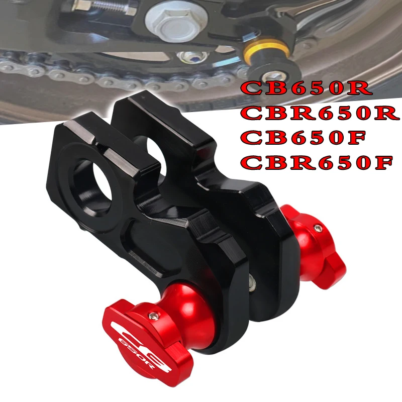 

New For HONDA CB650R CB650F CBR650R CBR650F 2014-2021 Motorcycle Accessories CNC Aluminum Rear Wheel Axle Stand Pick Up Hook Set