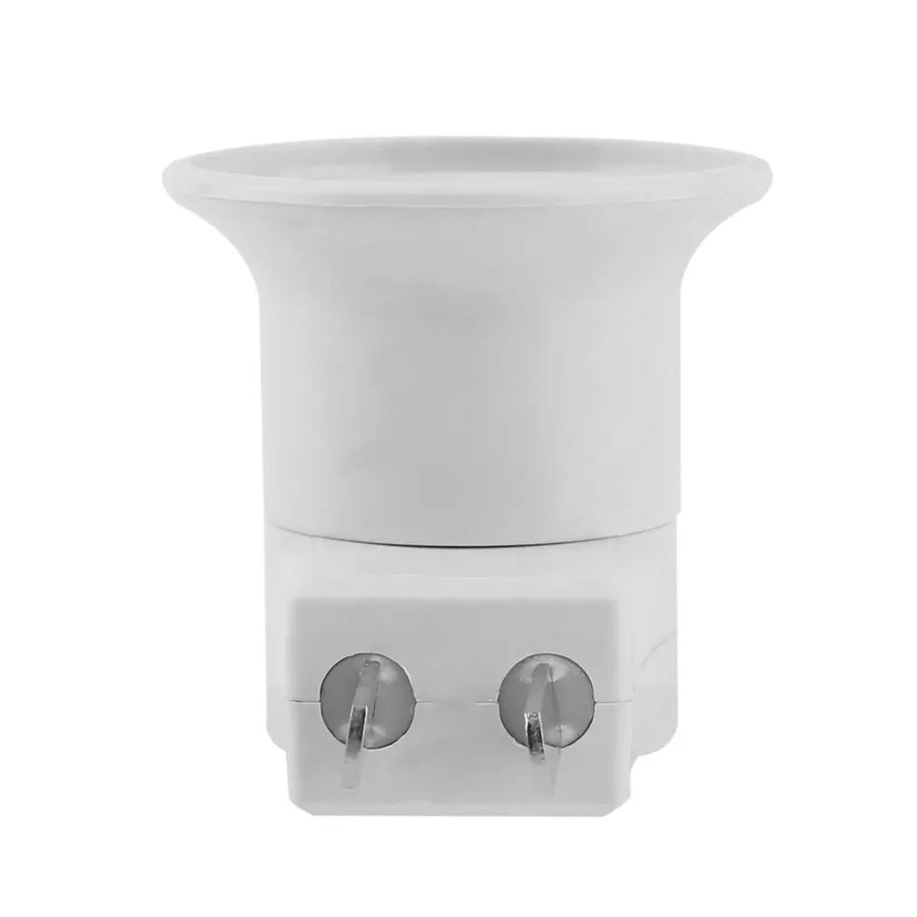 

Hot Sell 1PC Plug-in Screw Base E27 LED Light Socket To EU/US/UK Plug Holder Adapter Converter Switch ON/OFF Lamp Holder Bulb