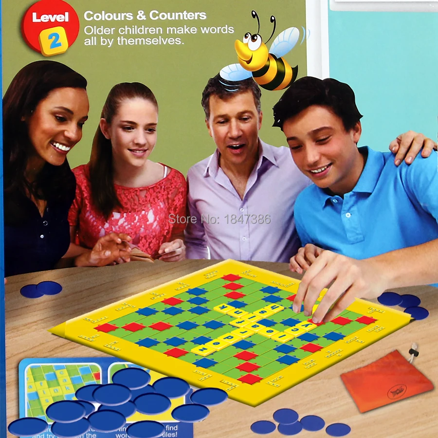 Детская настольная игра 2 уровня Детские слова для путешествий двусторонняя