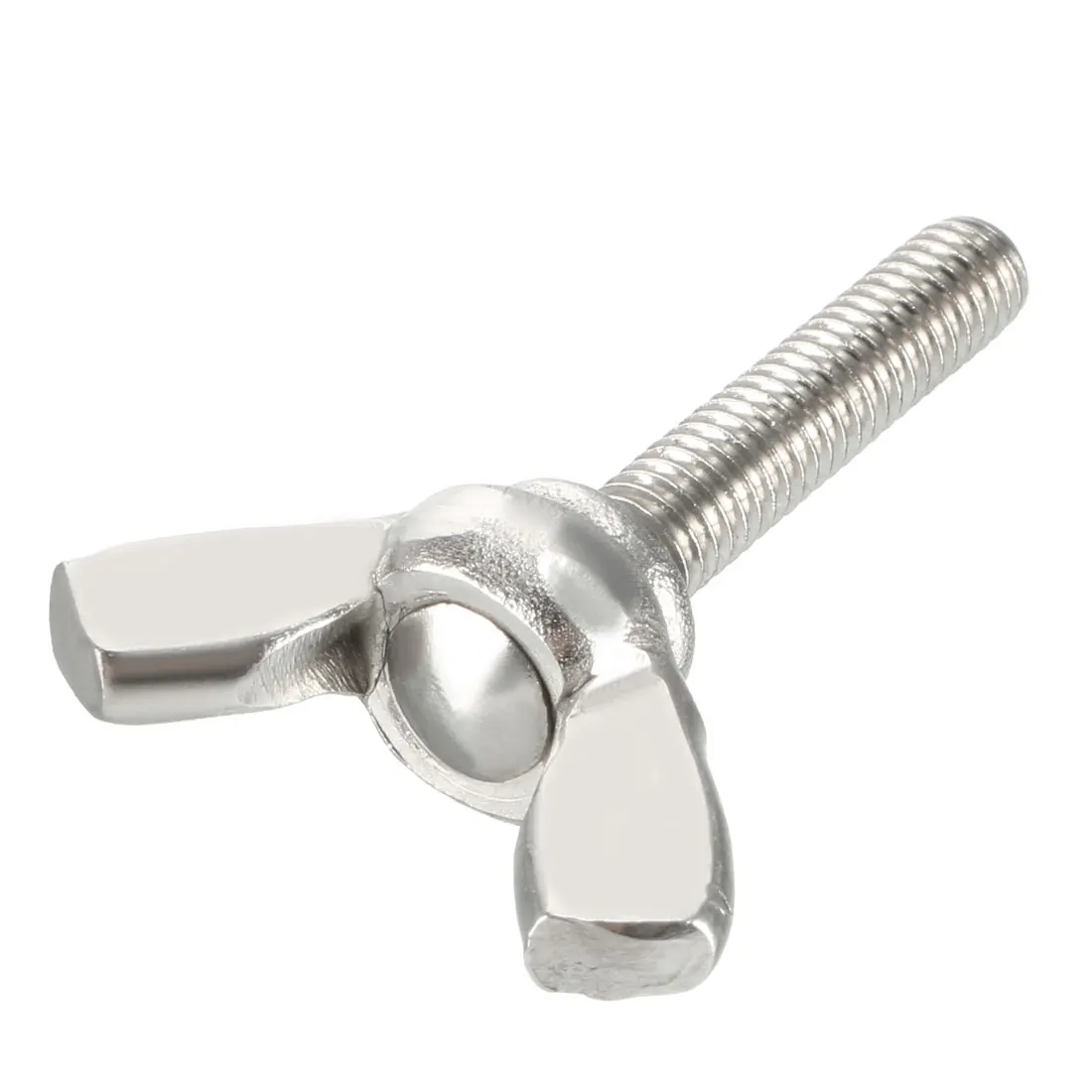 

uxcell Wing Butterfly Screw Bolt Pitch Carbon Steel Fasteners Fittings M4x20mm 20pcs