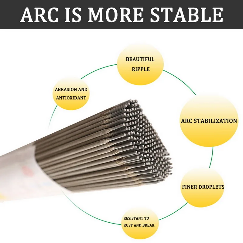 

304 stainless steel welding rod electrodes solder for soldering 304 weld wires diameter 1.0mm-4.0mm with gift