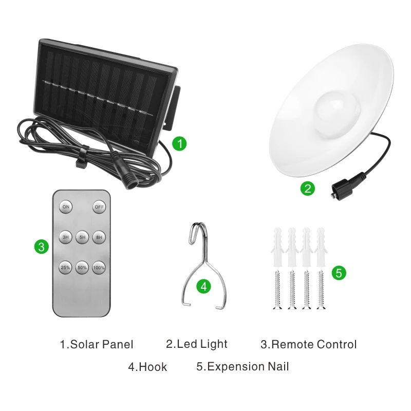 Светодиодная Подвесная лампа на солнечной батарее садовый светильник с