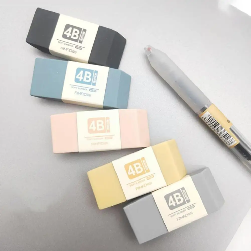 1 шт. простые ластики 4B канцелярские принадлежности для детей художественный