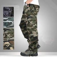 men fashion streetwear casual camouflage jogger pants tactical military trousers men cargo pants for droppshipping