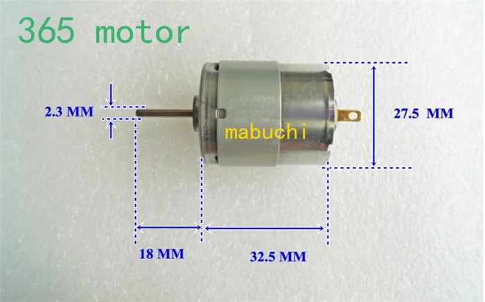 1 шт. мотор Mabuchi l RS-365-13205 оригинальной упаковке импортный СПЕЦИАЛЬНЫЕ ДВИГАТЕЛИ |