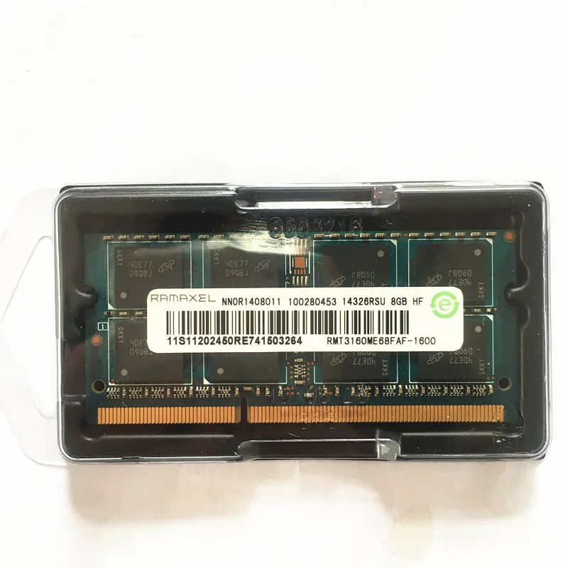 Оперативная память Аксель DDR3 8 Гб 1600 МГц PC3L 12800S RMT3160ME68FAF 1 35 V ddr3 ПАМЯТЬ