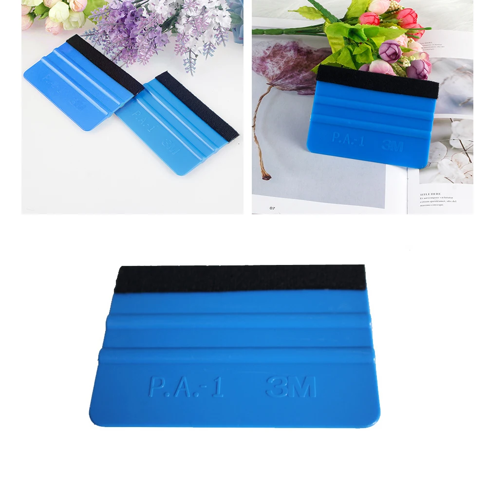 

Film Card Squeegee Furry Cloth Car Foil Wrapping Suede Felt Scraper Auto Car Styling Sticker Accessory Window Tint Tool
