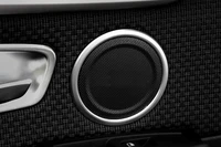 fit for bmw 2 series active gran tourer f45 f46 2015 2019 car accessories interior decoration door speaker sound cover trim 4pcs