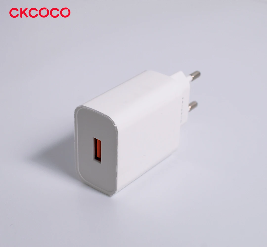 

PD 20w Qc4.0 Single Port Eu Plug Usb Wall Charger