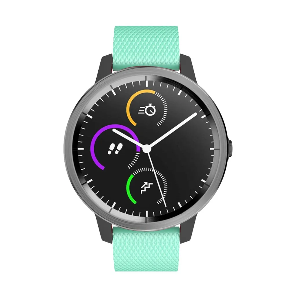 Маленький силиконовый ремешок на запястье для Garmin Vivoactive 3, браслет, Смарт-часы, ремешок для мужчин, Т-образный ремешок для женщин и мужчин, спортивный ремешок для часов, 19Aug