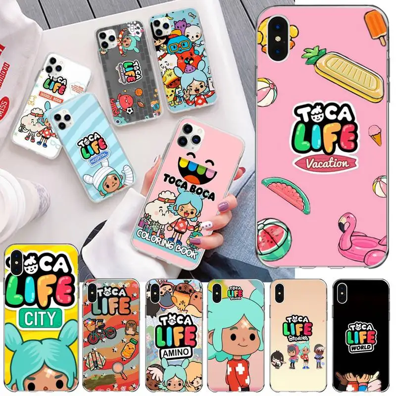 Чехол Toca для iphone 12 11 Pro Max Mini XS 8 7 6 6S Plus X 5S SE 2020 XR силиконовый мягкий | Мобильные