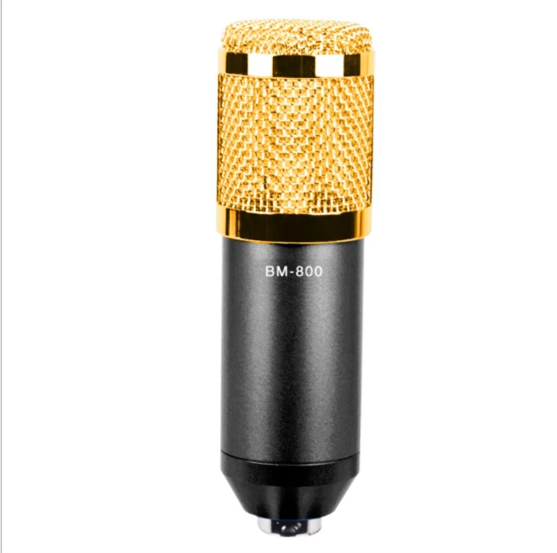 BM800 конденсаторный микрофон Pro Audio Studio вокальный Запись для радио KTV Караоке/50