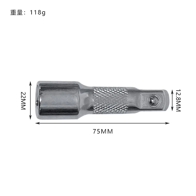 Разъем ключ трещотка удлинитель 1/4 &quot3/8&quot 1/2 &quot&amp 50/75/100/150/200/250 мм разъем для