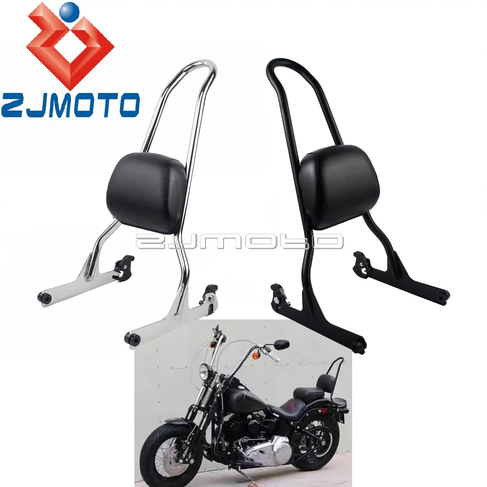 Подушка для спинки Softail Fat Boy 2007 пассажирская спинка Harley ночной поезд Standard Custom Springer