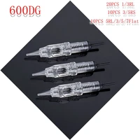 cartridge tattoo needles mix 100pcs rl rs flat disposable sterilized safety tattoo needle for cartridge machines grips