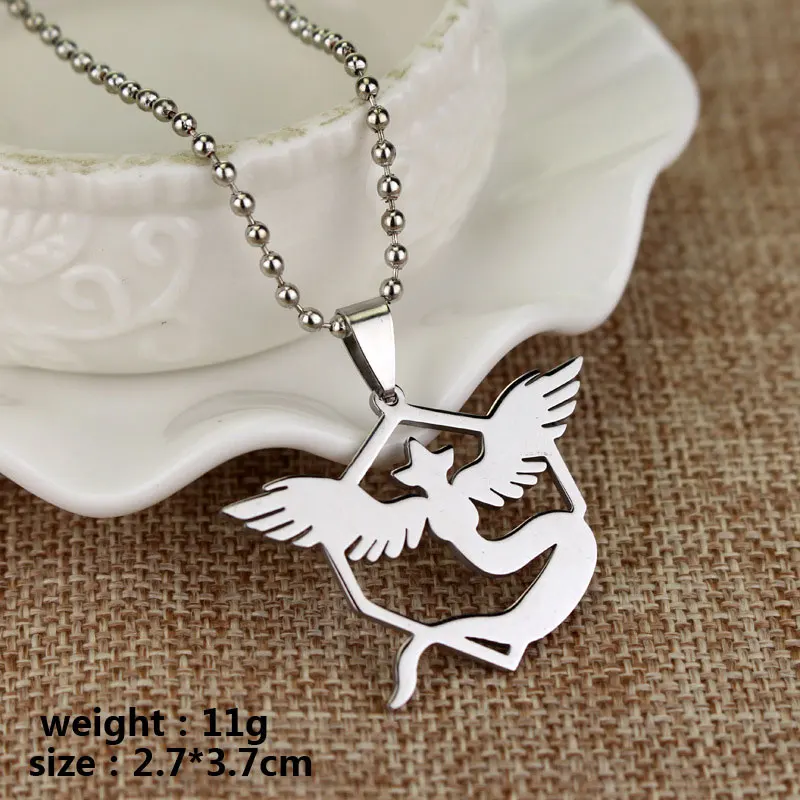 DICARLUN из нержавеющей стали ожерелье с изображением покемонов карман чудовище