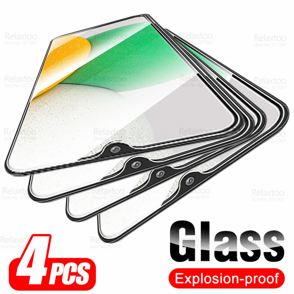 4pcs a03core protective glass for samsung galaxy a03 core a 03 a032f a035f screen protector tempered glas cover armor phone film free global shipping