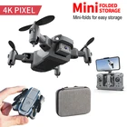 Мини-Дрон складной чемодан небольшой карман KY905 WI-FI светодиодный квадрокоптера на дистанционном управлении 4k 1080p 100 м Камера Игрушки для мальчиков