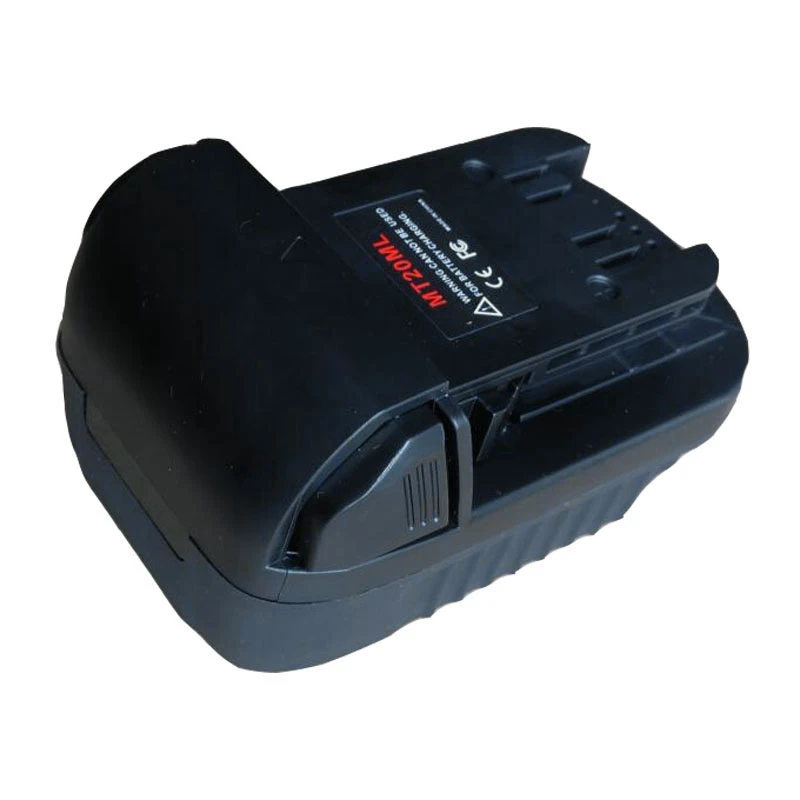 2 предмета Mt20Ml Батарея адаптер конвертер для Makita 18V/20V Bl1830 Bl1860 Bl1815 Li Ion 1 шт. Милуоки