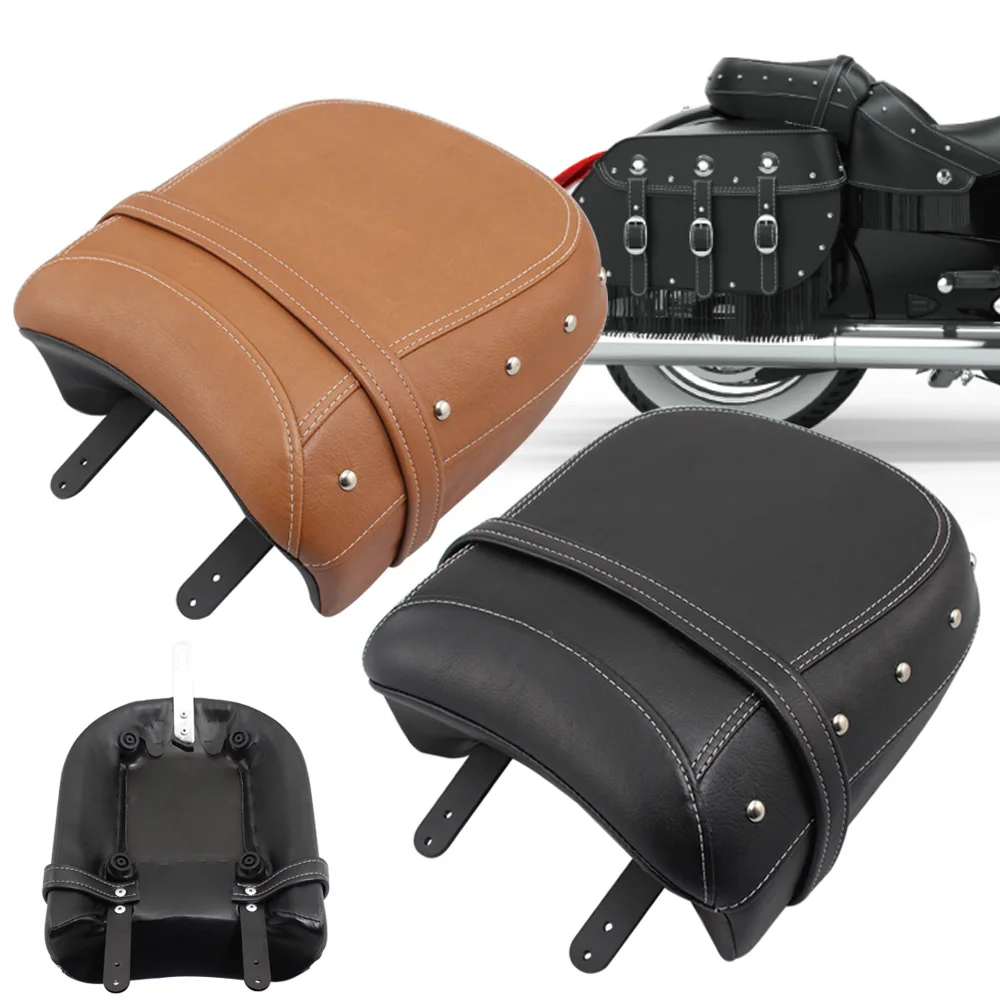 

Черно-коричневое широкоугольное сиденье для пассажиров, подходит для индийского классического темного лошади, винтажного плеера, Elite Roadmaster 2014-2020