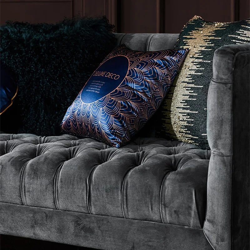 Обложка под золото с ананасом искусственное Благородные декоративные подушки