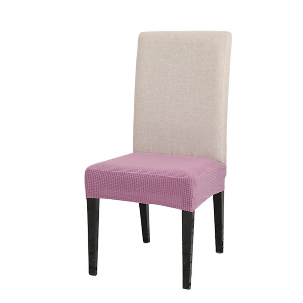 1pc Light purple 6 шт/4 шт/1 шт растягивающийся стул ширина стула чехлы на автомобильные сиденья Чехол Чехлы для подушек кресла для столовой - Цвет: 1pc Light purple