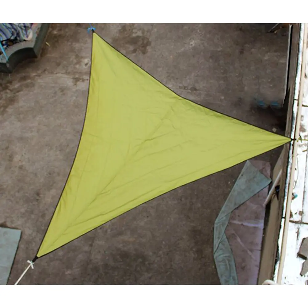 Outdoor Triangular Sunshade Sail Shelter Water-resistant Patio Cover Canopy UV Protection Shade Cloth 3X3X3/4X4X4/6X6X6 | Спорт и