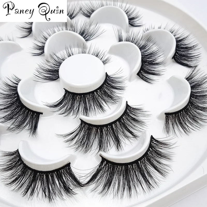 

7 Pairs Flase Eyelashes Makeup Set Waterproof Lasting Naturally 3D Lashes Extension False Eyelashes Kit Cosmetics Wholesale