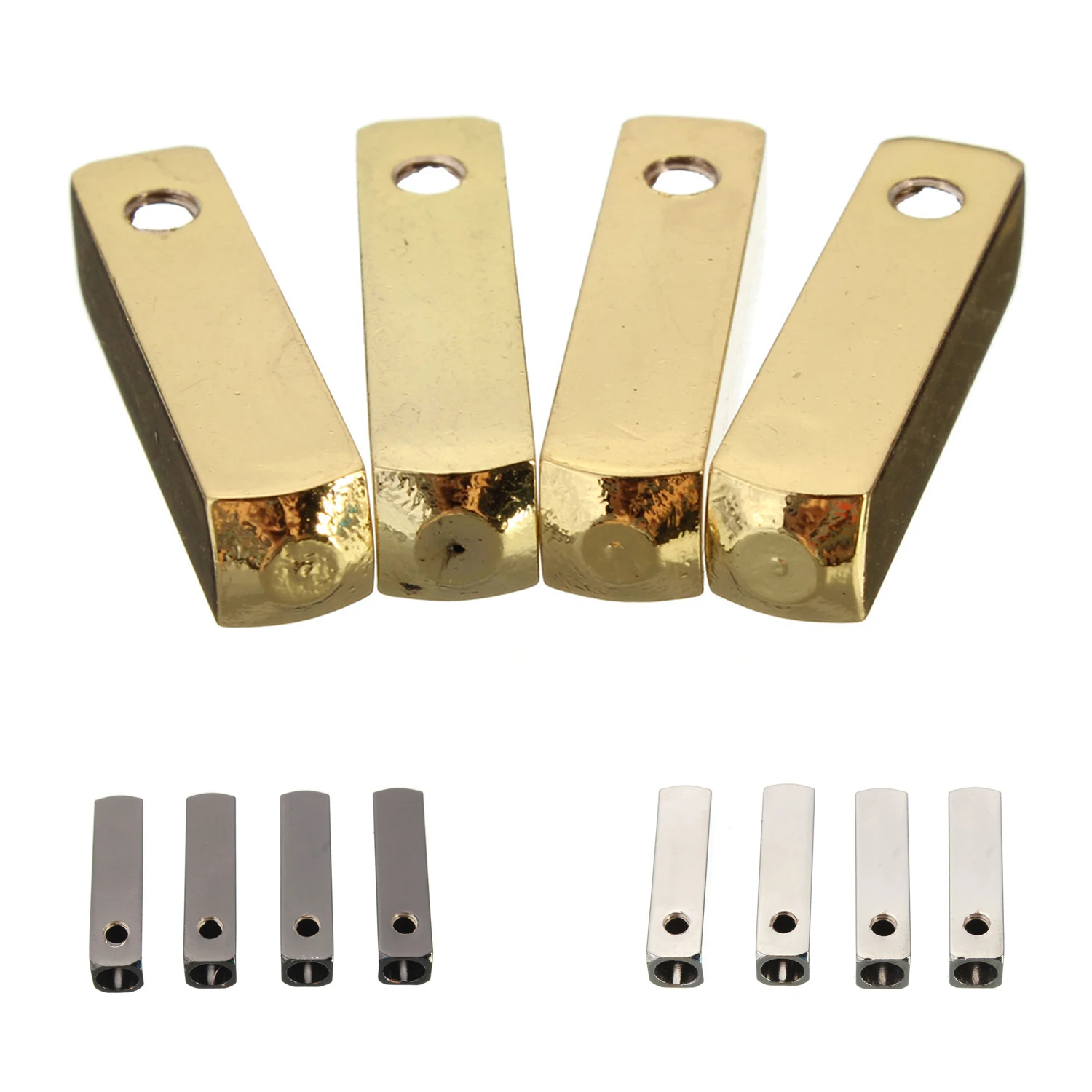 

4Pcs Luxury Metal Aglet Shoelace Screw Replacement