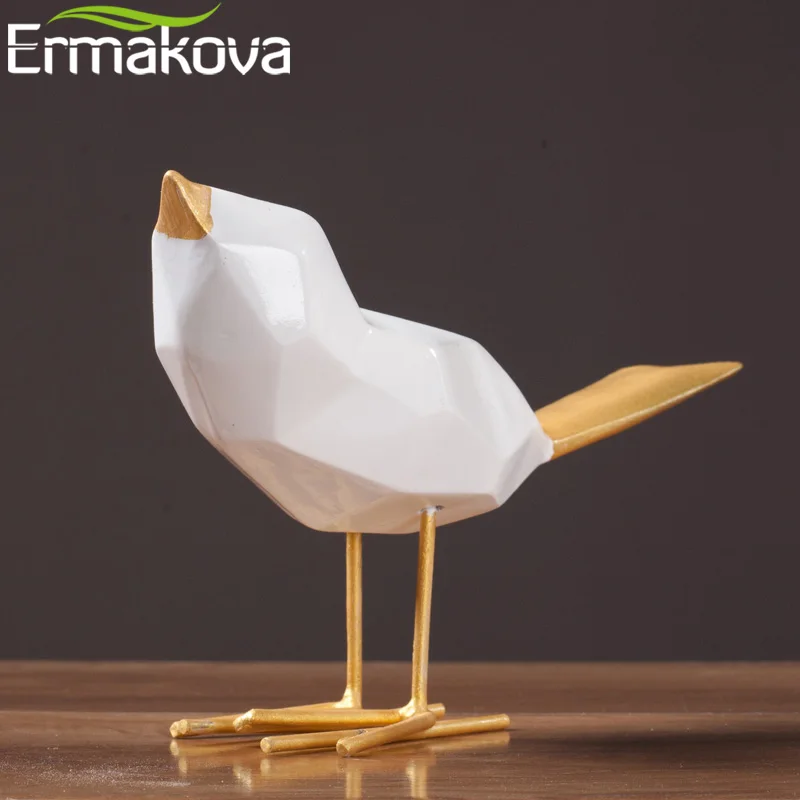 Красивая полимерная птица ERMAKOVA декоративное животное искусственное для дома