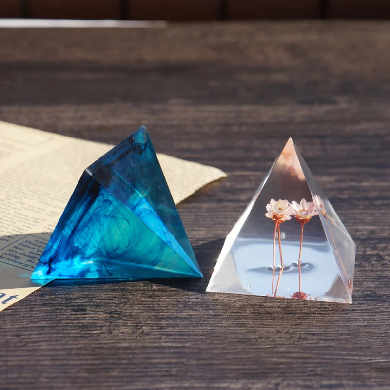 5 размеров сохнет цветок прозрачная силиконовая форма для УФ отверждаемая