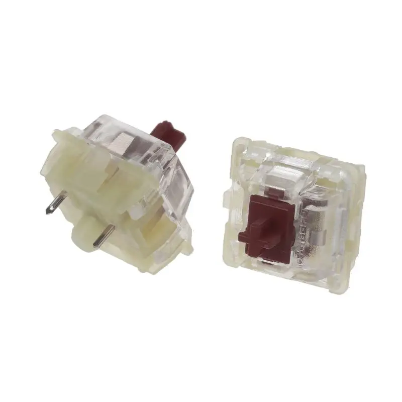 

2Pcs Original SMD RGB Cherry MX Switches 3pin Feet Brown Switch Mechanical Keyboard Clear Switch