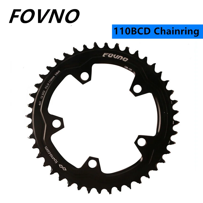 Цепное кольцо DECKAS FOVNO 110BCD узкая широкая круглая черная 42T 44T 46T 48T 50T 52T 54T 56T 58T