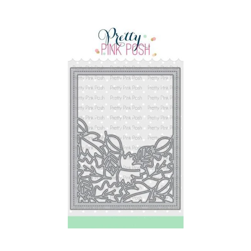 

Leaf Flower Frame Metal Craft Cutting Dies For Diy Scrapbooking Paper Diary Decoration Handmade Manual 2021 Embossing New