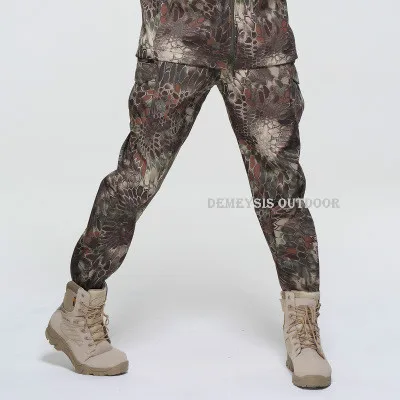 mardrake pants Тактическая куртка софтшелл водонепроницаемая ветрозащитная охотничья куртка Военная камуфляжная уличная спортивная походная верхняя одежда армейские куртки - Цвет: mardrake pants