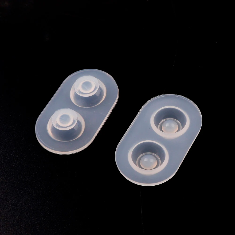 Кристальный клей для создания украшений из смолы с формой глаза куклы, молд для изготовления кулонов на цепочке из силикона.