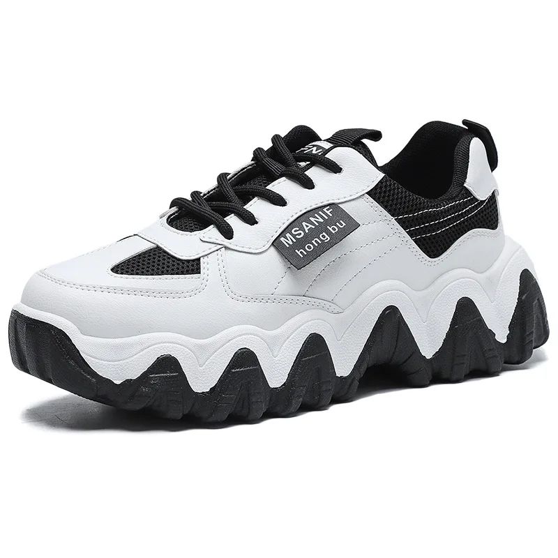 Кроссовки женские сетчатые легкие Вулканизированная подошва плоская модная