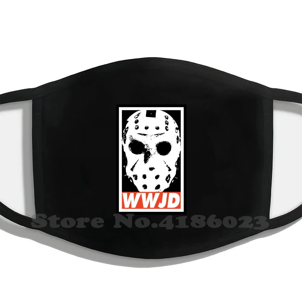 Модные модные хлопковые маски Джейсона из пятничной пятницы 13-й 13-го вурхиса