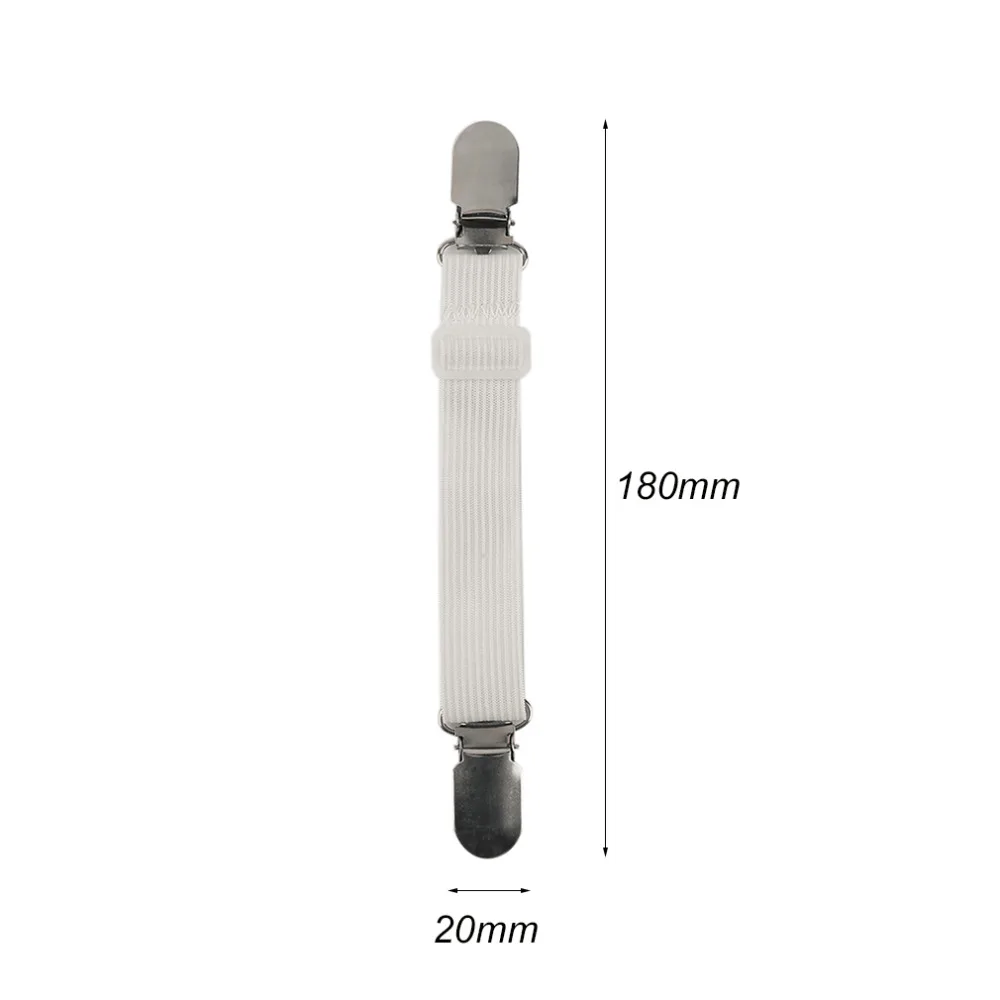 4 шт. покрывало для матраса белого цвета эластичный держатель не скользящий